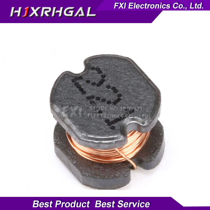 10PCS CD54 220UH Inductors Wire Wound Chip Shielded Inductorin