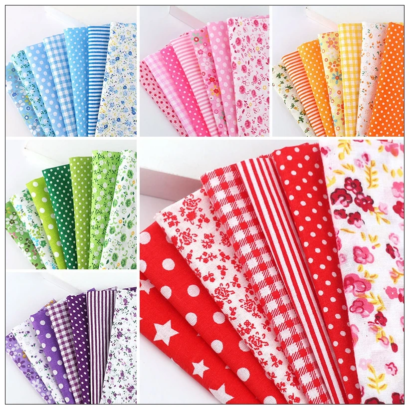 

63Pcs/Lot,100% Cotton Plain Green Printed Quilted Fabrics Set,Textile Patchwork,Fabric for Sewing,Tissue,Cloth,Tilda50x50cm