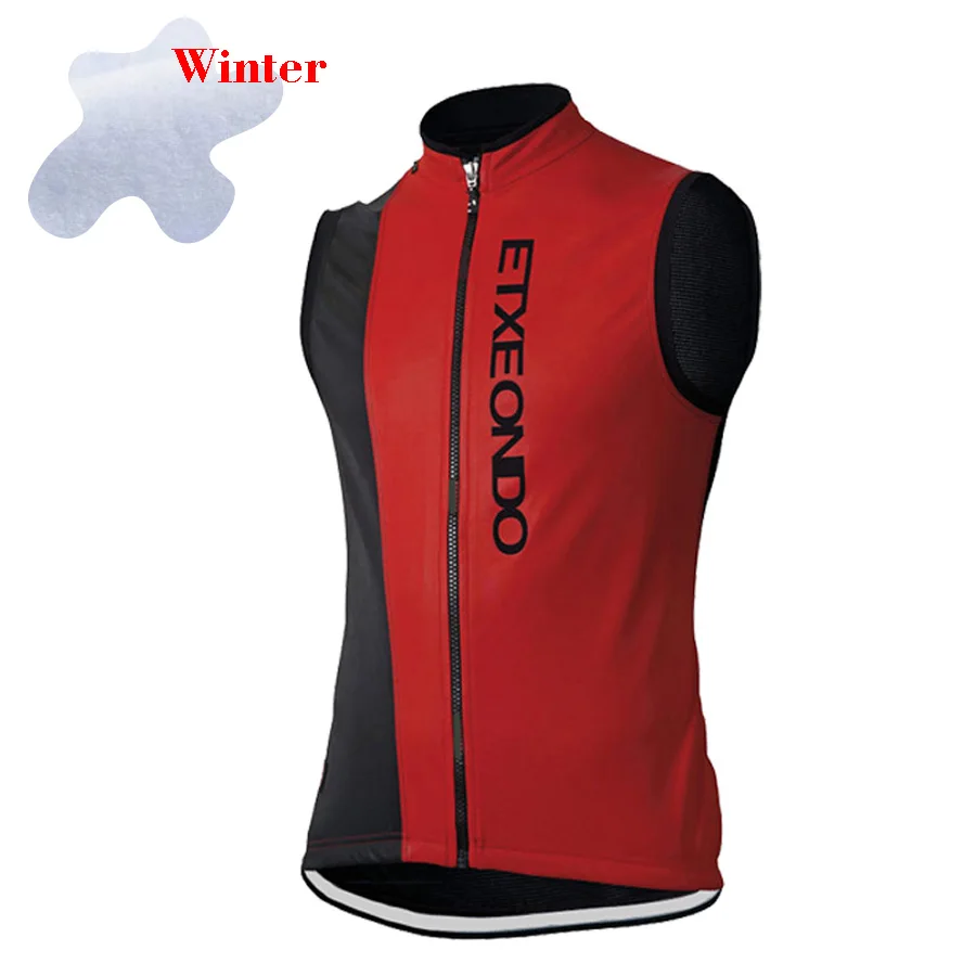 Chaleco ciclismo Winter Thermal Cycling Vest Sleeveless Etxeondo Cycle