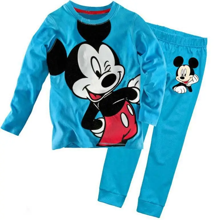 

New Arrival Suits Baby Boys Superman Pajamas Children Pijamas Kids Printed Sleepwears Pyjamas Cartoon Clothing sets