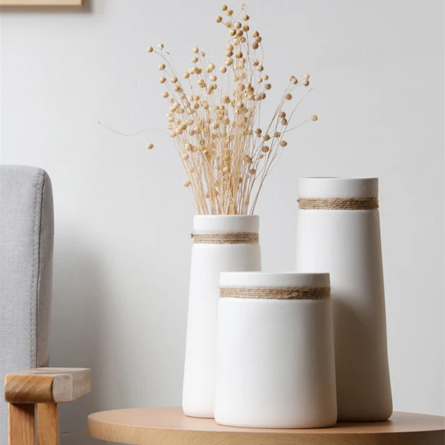 Buy Japanese Simple Flower Vases Ceramic Desk Art Vase