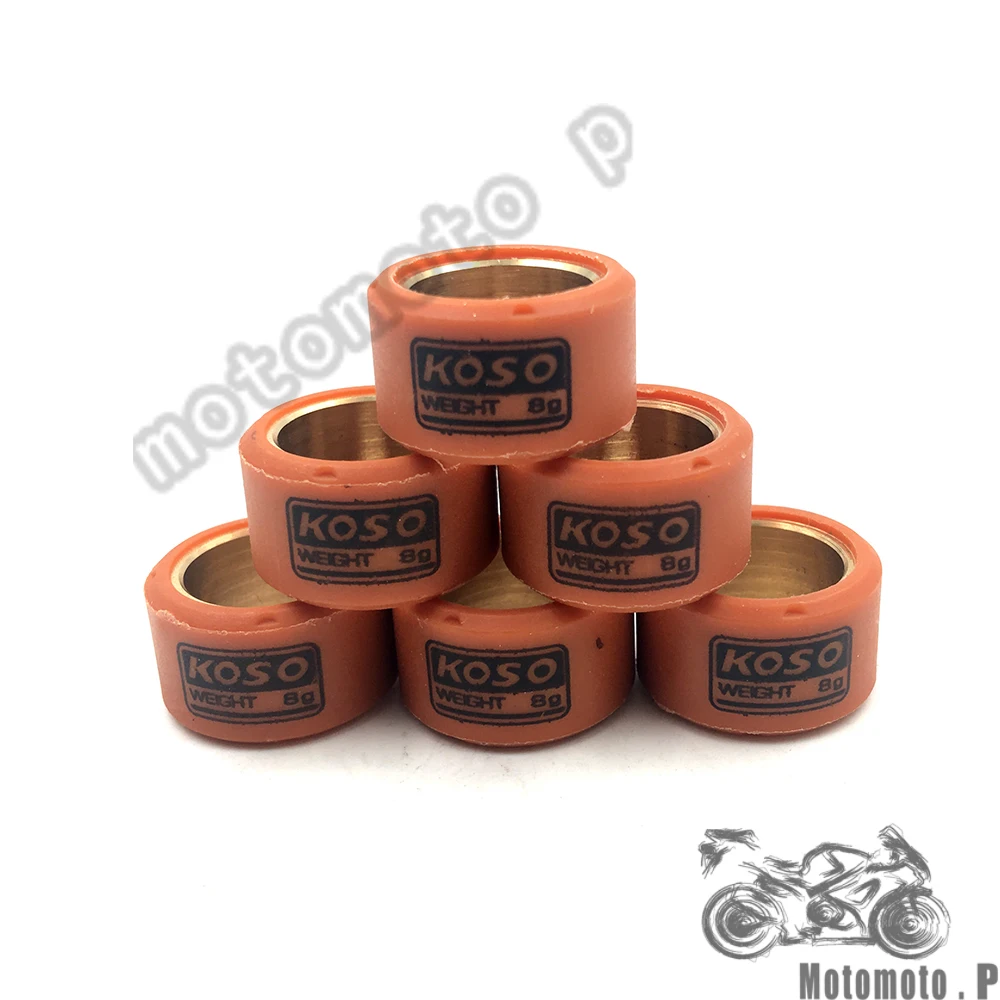 

koso performance racing variator roller for Scooter BWS125 Cygnus Majesty 125/150 Maxster X-City X-Max 125 Velvet150 set 20x12m