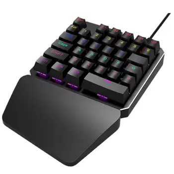 

J100 One-handed Game Keyboard mini High Operation Mechanical Keyboard Suitable for Professional Players for PUBG LOL Game