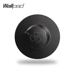 Wallpad L6 модульный Скорость вентилятора регулятор переключатель черный, белый цвет 450 W Яркость регулятор поворота собственными руками