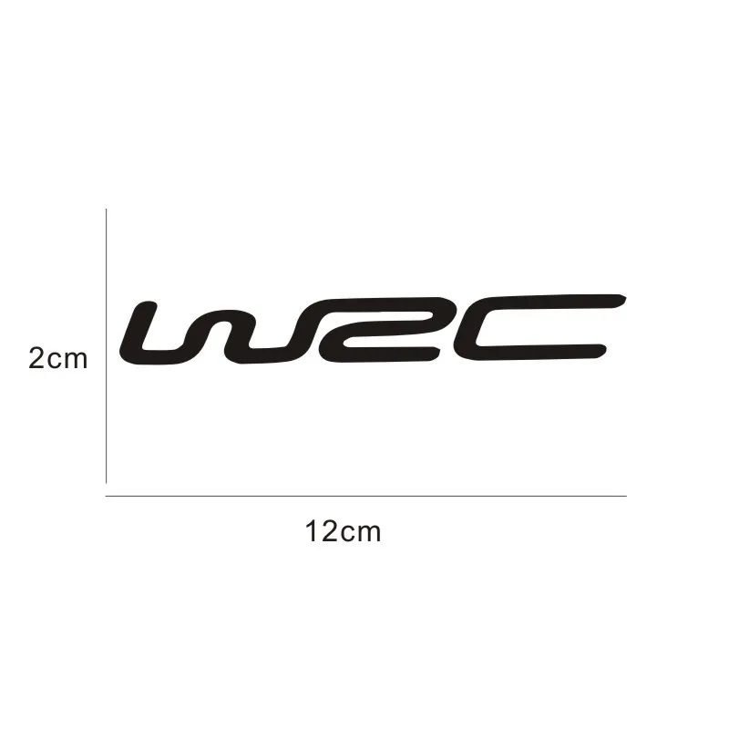 4 шт./компл. World Cross страна ралли WRC автомобильный стикер дверная ручка Виниловая