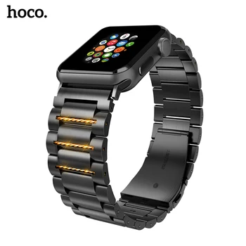

HOCO Stainless Steel Watchband Quick Release Pins for Apple watch 44 mm link bracelet Replacement Watchband for iwatch Serise 4