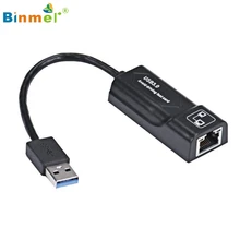 Binmer Ethernet cетевой адаптер LAN USB 3,0 до 10/100/1000 гигабитный RJ45 1000 Мбит/с Mar10 MotherLander