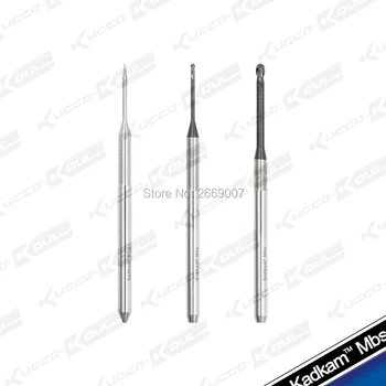 

Dental milling burs Zirkonzahn CAD/CAM tools length=47mm zirconia/pmma/wax blank cutters dental drills CNC end mills 6 pcs/lot