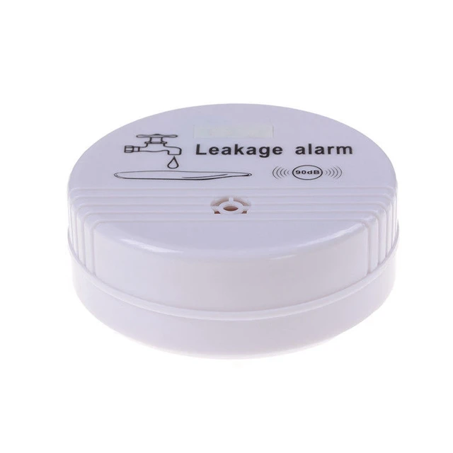 Stand Alone Wireless Water Leak Detector Sensor 90dB Sounder Water Leakage Alarm Detector for Home Kitchen 2