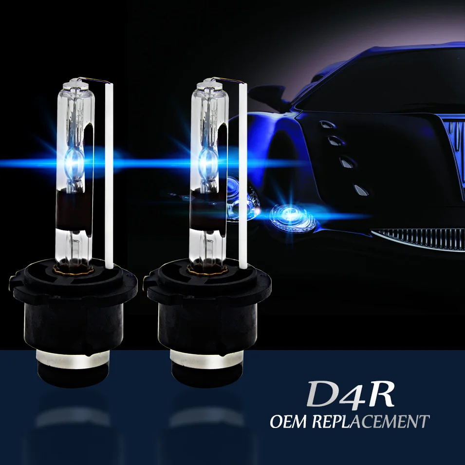 2PSC D4S/D4R 12V 35W Replacement for HID Headlight Lamp Bulbs 4300K
