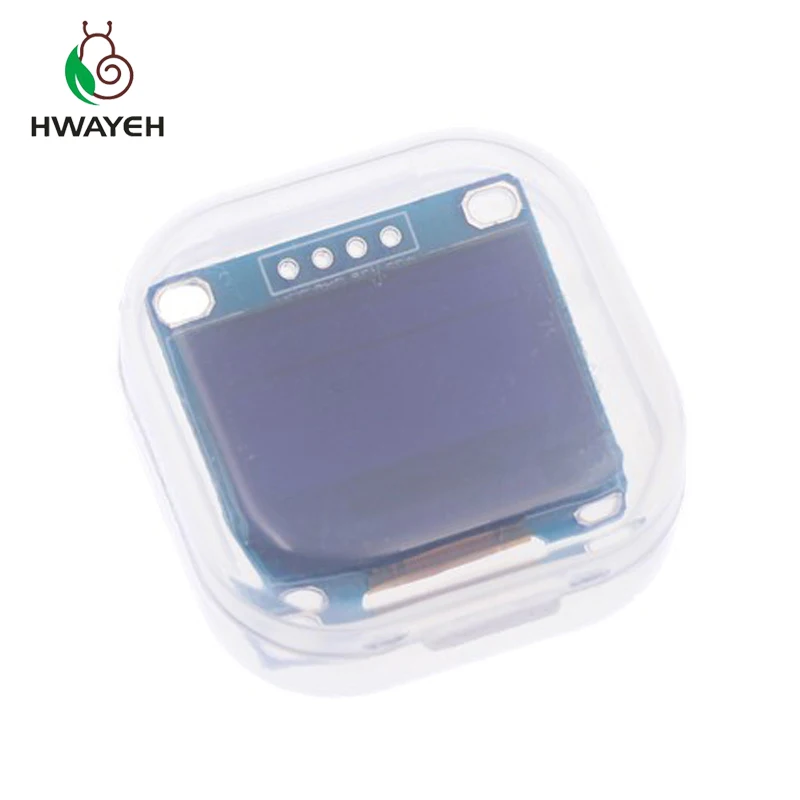 Free shipping Yellow- blue double color 128X64 OLED LCD LED Display Module For Arduino 0.96