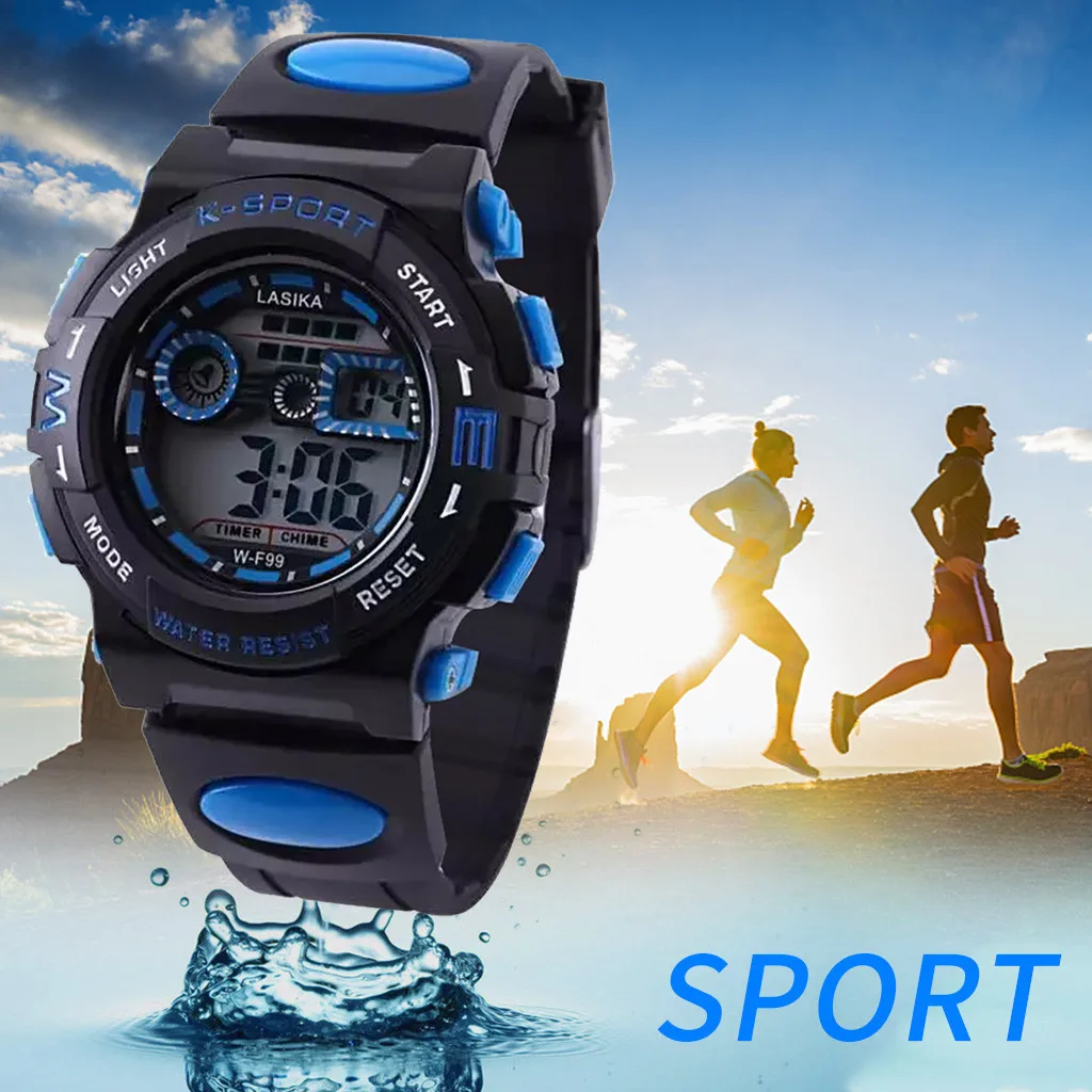 children's watch Multi Function Alarm Clock Student Waterproof Sports Fashion Electronic Watch children's watch for boys children's watch Multi Function Alarm Clock Student Waterproof Sports Fashion Electronic Watch children's watch for boys