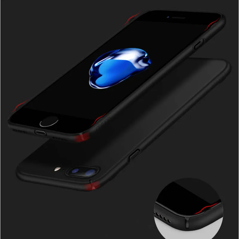 Чехол Aixuan для iPhone 7, автомобильный держатель, Магнитный чехол для iPhone 8, 7 Plus, пластиковая металлическая пластина, Защитная крышка+ пленка для экрана