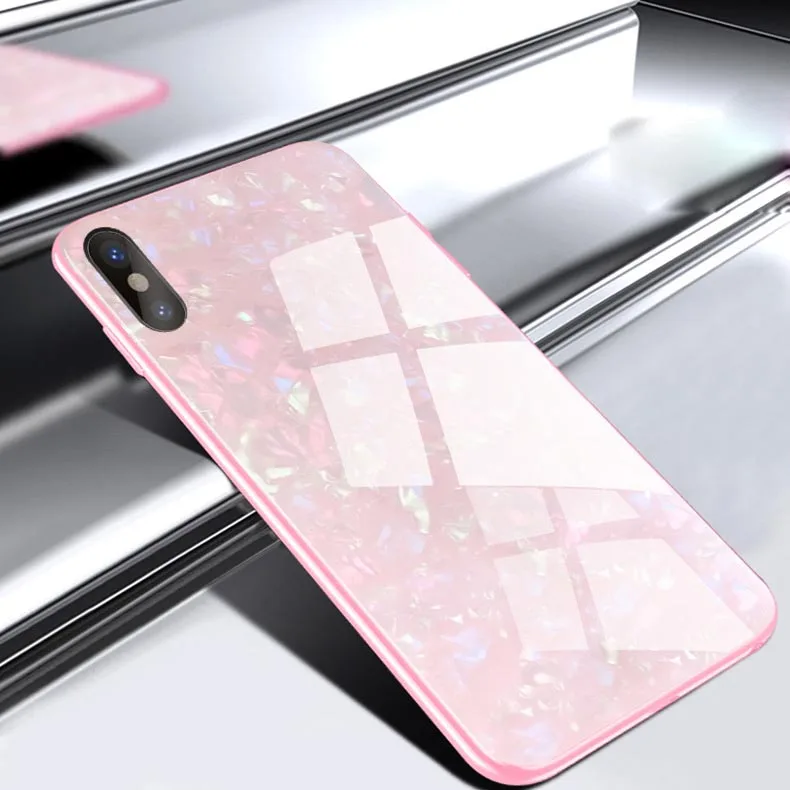 Чехол из закаленного стекла с мрамором для iPhone 11 Pro Max 11 Pro 11 XS Max XR XS X 7 8 6 6S Plus, Мягкий защитный чехол из ТПУ