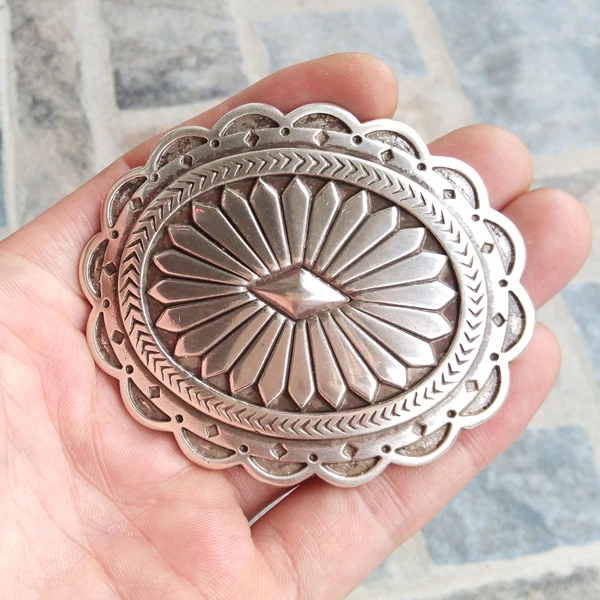 38mm Belt Buckle Ancient Silver Belt Buckle American Style Retro Belt Buckle DIY Leather Craft ...