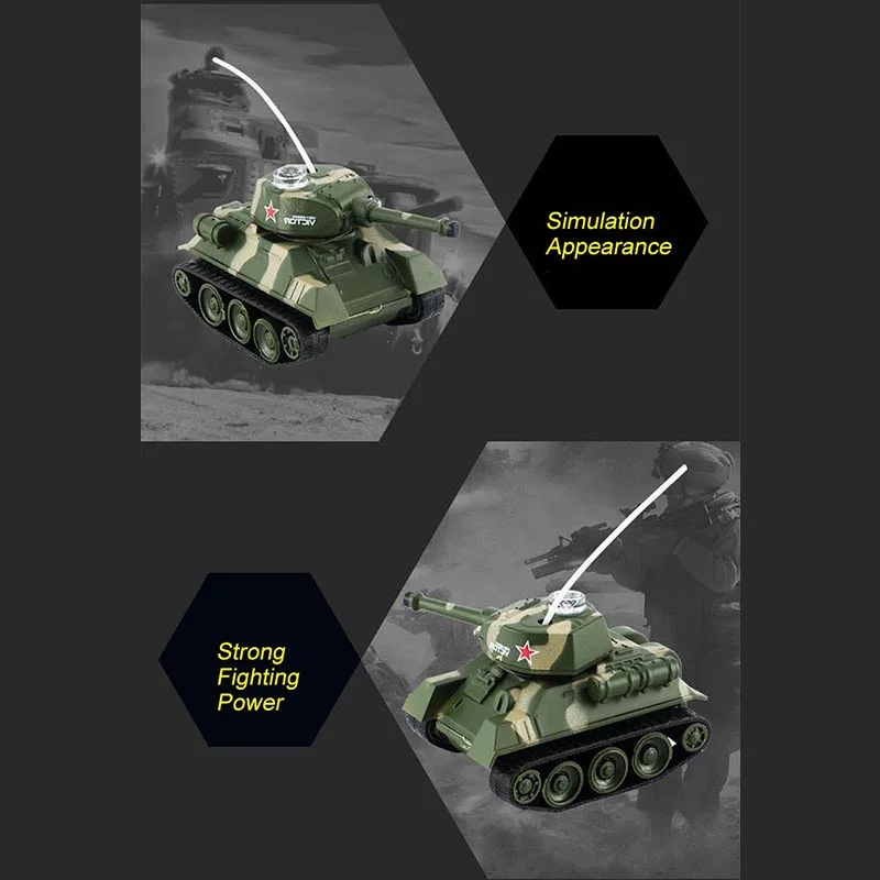 Цена Супер Мини тигренок радиоуправляемая модель танка имитирующая масштаб Дистанционное радио управление Танк радио управление светодиодные ...