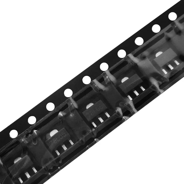 50PCS 78L05 SOT89 SOT-89 5V Three terminal voltage regulator | Электроника