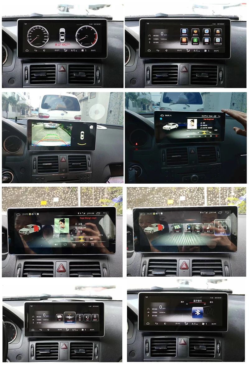 Discount LiisLee Car Multimedia GPS Audio Radio For Mercedes Benz MB C Class W204 C200 C230 C350 2007~2011 Original Style Navigation NAVI 1