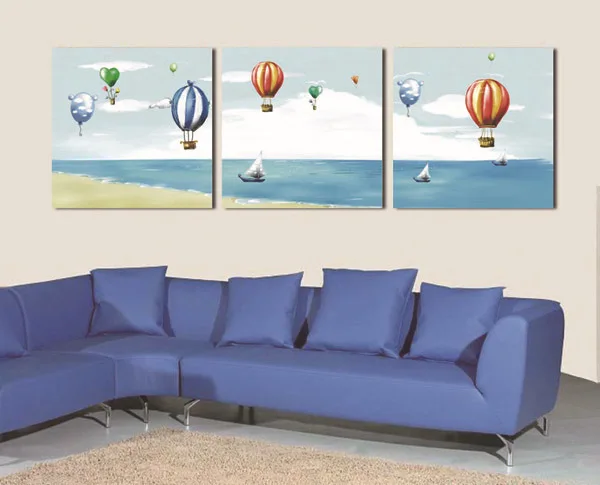 2015 hot Free shipping 3 Piece Hot Sell Modern Wall Painting Home Decorative Art Picture Paint on Canvas HD Print 50*50cm YM-900 | Дом и сад