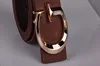 Nuevo cinturón de hebilla dorado alfabético para hombres y mujeres, accesorios para trajes en forma de I, cinturón de cintura G, cinturón de lujo ► Foto 3/5