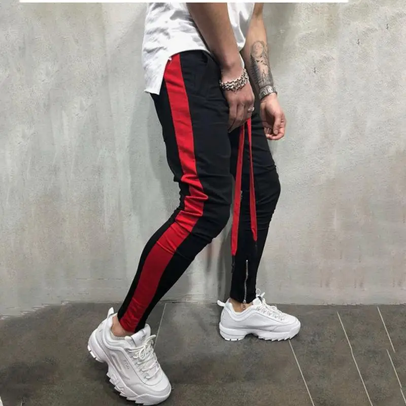 Новые мужские штаны хип-хоп спортивная одежда фитнес joggerstrusers мужские s уличная Спортивные брюки спортивные брюки Pantalon Hombre - Цвет: Brown