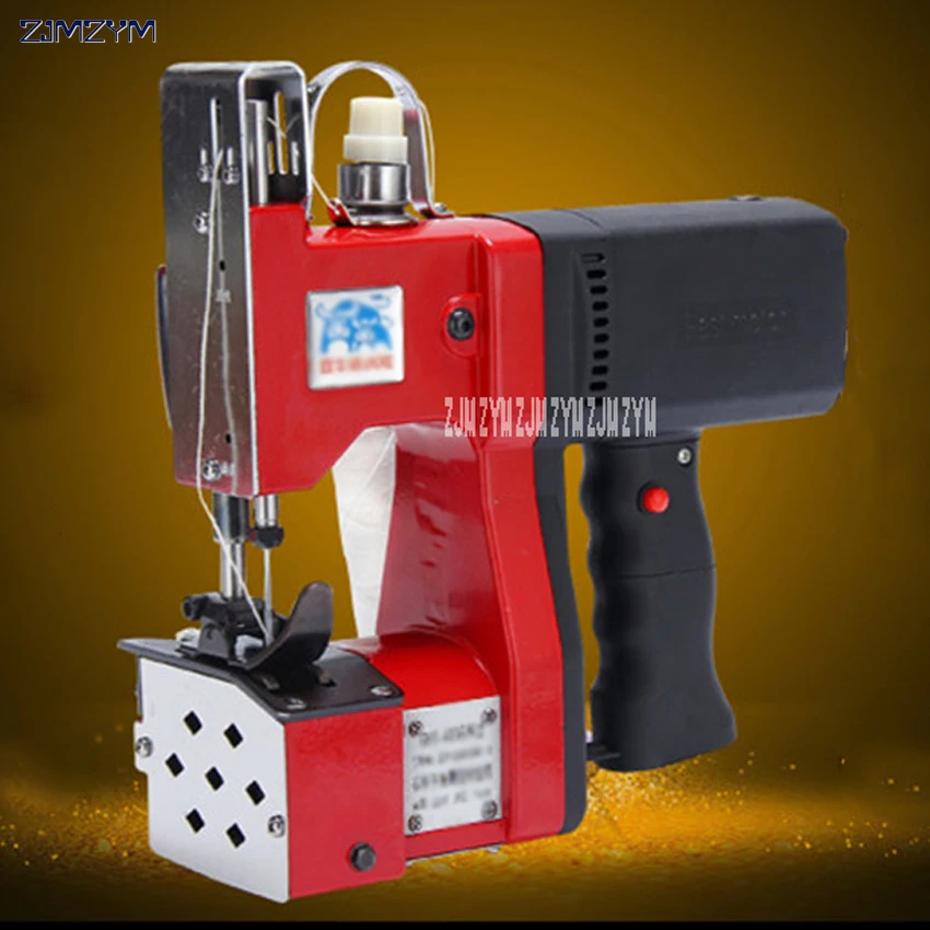 1set Gun Portable sealing machine packing machine portable electric sewing machine woven bag rice b