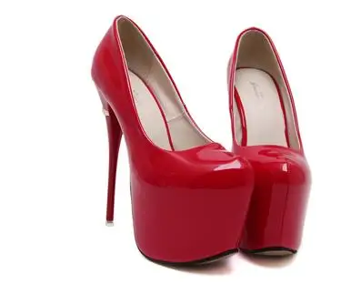

16Cm ultra-high heels, stilettos, waterproof shoes, European and American nightclubs hate sexy shoes, Princess wedding shoes.,