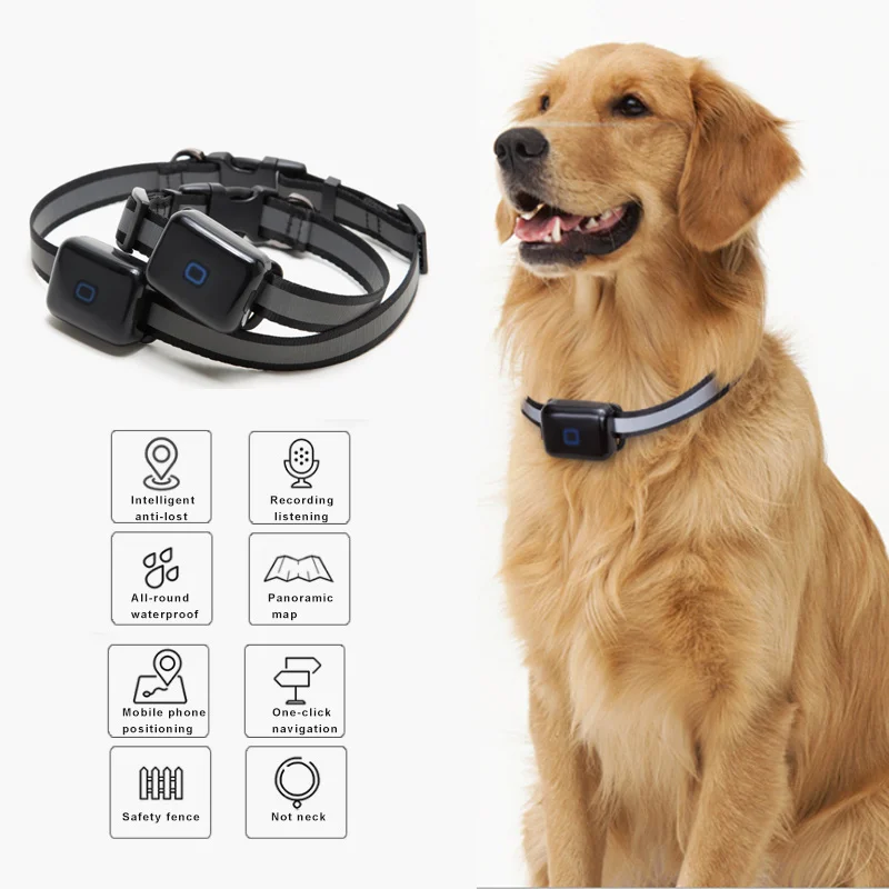 Best Pet GPS Locator Waterproof Anti lost Real time Tracking Postioning