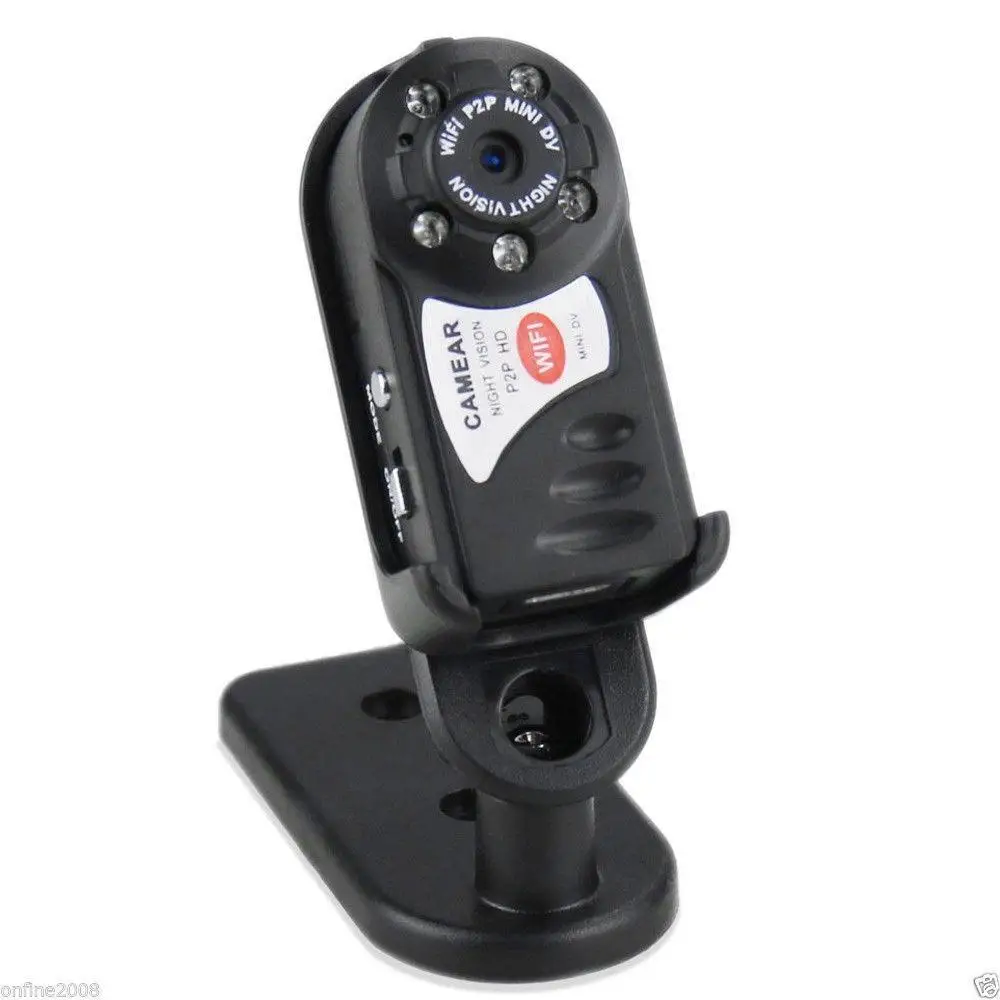 Q7 мини камера wifi HD мини видеокамера Беспроводная DV DVR ИК Ночное Видение Cam рекордер инфракрасная микро камера Домашняя безопасность