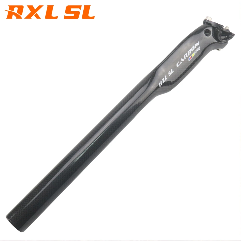 RXL SL Bicycle Carbon Seatpost Offset 25mm Seat Post Carbon 350/400mm