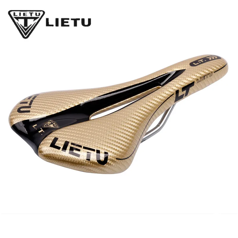 Велосипедное седло LIETU MTB велосипедное нескользящее сиденье PV кожаное переднее