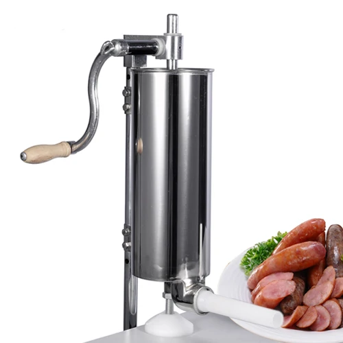 Fast delivery hand sausage maker 4L,manual sausage filler machine