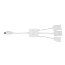 3 в 1 Micro USB OTG конвертер кабель мужчин и женщин OTG концентратор адаптер для Android планшеты PC смарт-устройств с OTG функция