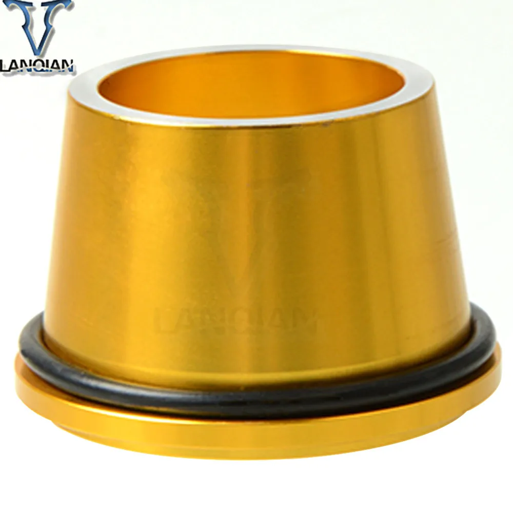 Motorcycle Exhaust Pipe Muffler Tail Port Cover Cap CNC Aluminum for Yamaha T-max 530 TMAX530 2012 2013 2014 2015 2016 2017