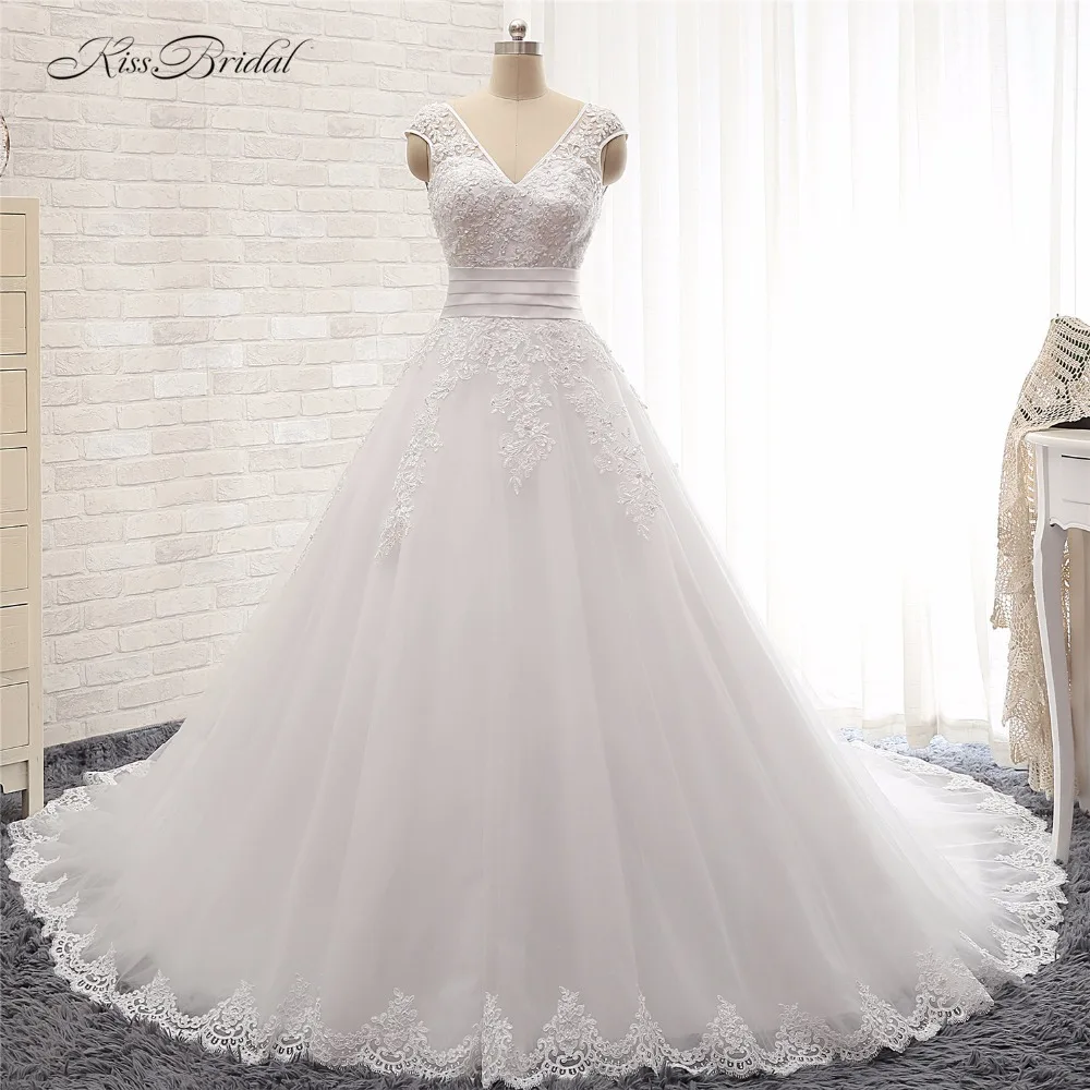 robes de mariees grande taille Elegant A line Wedding Dresses