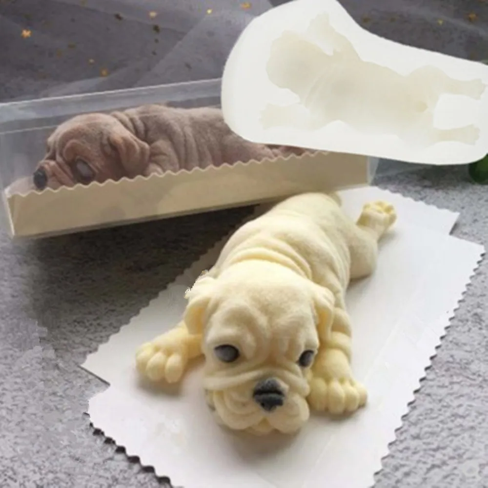 1pc 3d Cartoon Mousse Mold Shar Pei Dirty Dog Cake Decoration Baking Tool Fondant Chocolate Mold Kitchen Gadgets Molds For Cakes Cake Molds Aliexpress