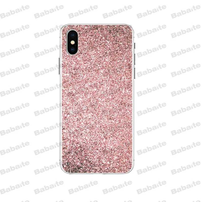 Gold Pink rose Glitter