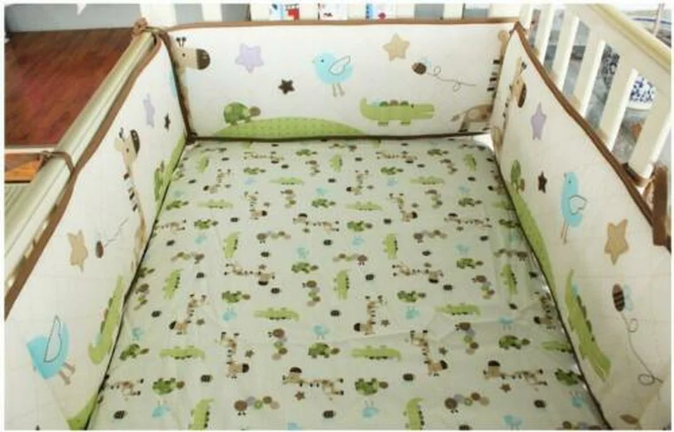 alligator crib bedding