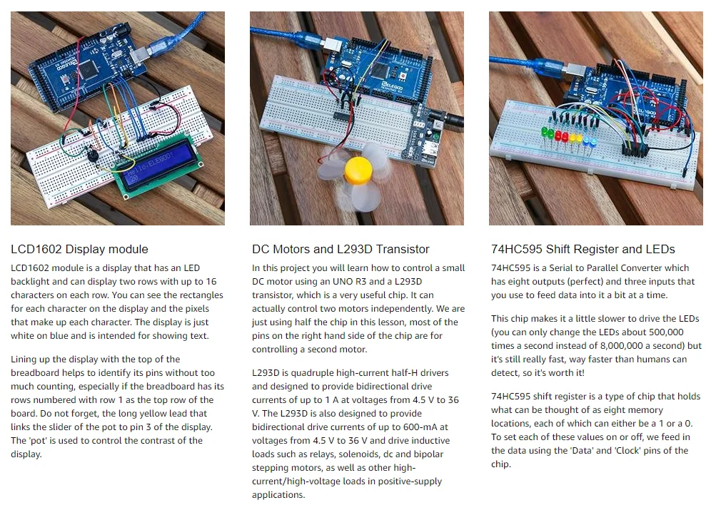 Мега 2560 проект EL-KIT-008 Arduino самый полный конечный стартовый набор ж/учебник для Arduino UNO комплект