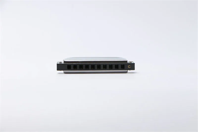 10 отверстий 20 весов Blues C Key Harmonica серебряный цвет гармоника музыкальный инструмент Аксессуары для гармоник