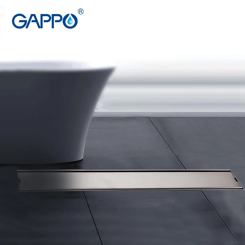 GAPPO Drains stainless steel bathroom shower floor cover drainers bath Floor Drains anti-odor Square shower room                
