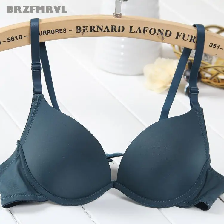 

Intimates Underwire Push Up Bra Charming Sexy Bra for student girl small thin cup young girl bra top support breast lovely bra