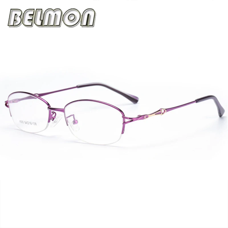 BELMON многофокусные прогрессивные очки для чтения женские пресбиопические очки женские очки+ 1,0+ 1,25+ 1,50+ 1,75+ 2,00+ 2,25 RS303 - Цвет оправы: RS303 C03