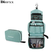 DIHFXX косметичка, висячая косметичка, водонепроницаемая косметичка для туалетных принадлежностей, косметичка для путешествий, косметичка для личной гигиены, сумка-Органайзер