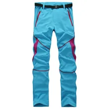 Женские Лоскутные легкие дышащие быстросохнущие брюки для пеших прогулок/кемпинга/альпинизма/туризма тонкие уличные брюки из полиэстера