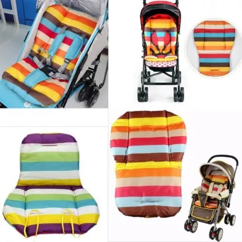 Новая подкладка подушка для сиденья автомобиля Водонепроницаемая обшивка коляска Радуга Детская Коляска Подушка