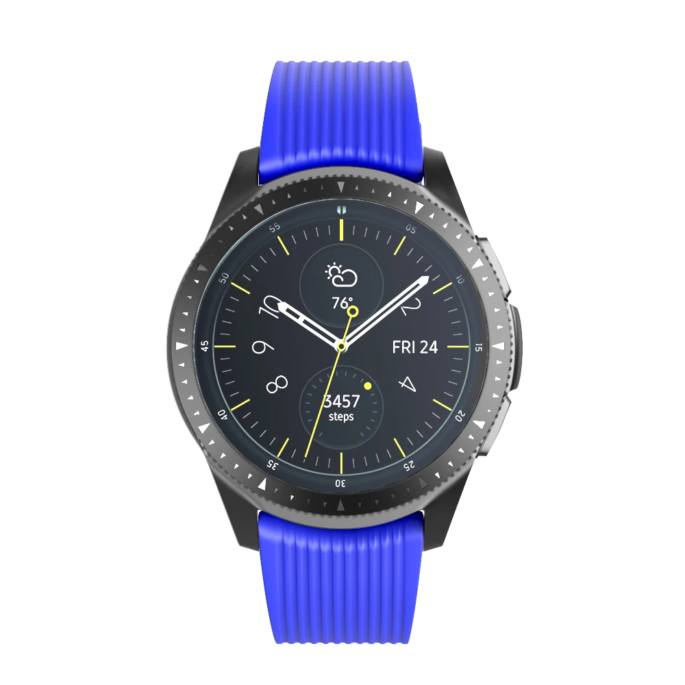 20 мм спортивный силиконовый ремешок для часов для Active2 samsung Galaxy Watch 42 мм ремешок для спортивной экипировки S2 S3 Classic Frontier