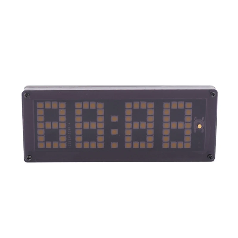 

Car Three-In-One Time Temperature Voltage Multi-Function Led Dot Matrix Clock Home Modification Diy 4.0 ~ 25V Rx8025T Precisio