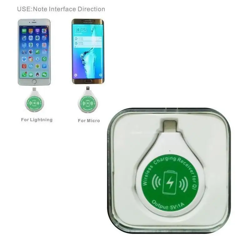 Excellent Quality Universal Qi Wireless Charger Receiver Adapter For Samsung Galaxy/HTC Wireless Charging Pad For iphone 6 6plus