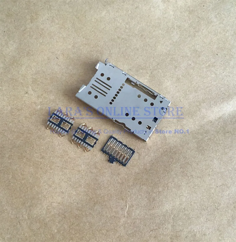 

JEDX Genuine New SIM Connector for Meizu M3 Note Meilan Note 3 SIM Card Reader Connector Slot Tray Holder Socket Repair Parts